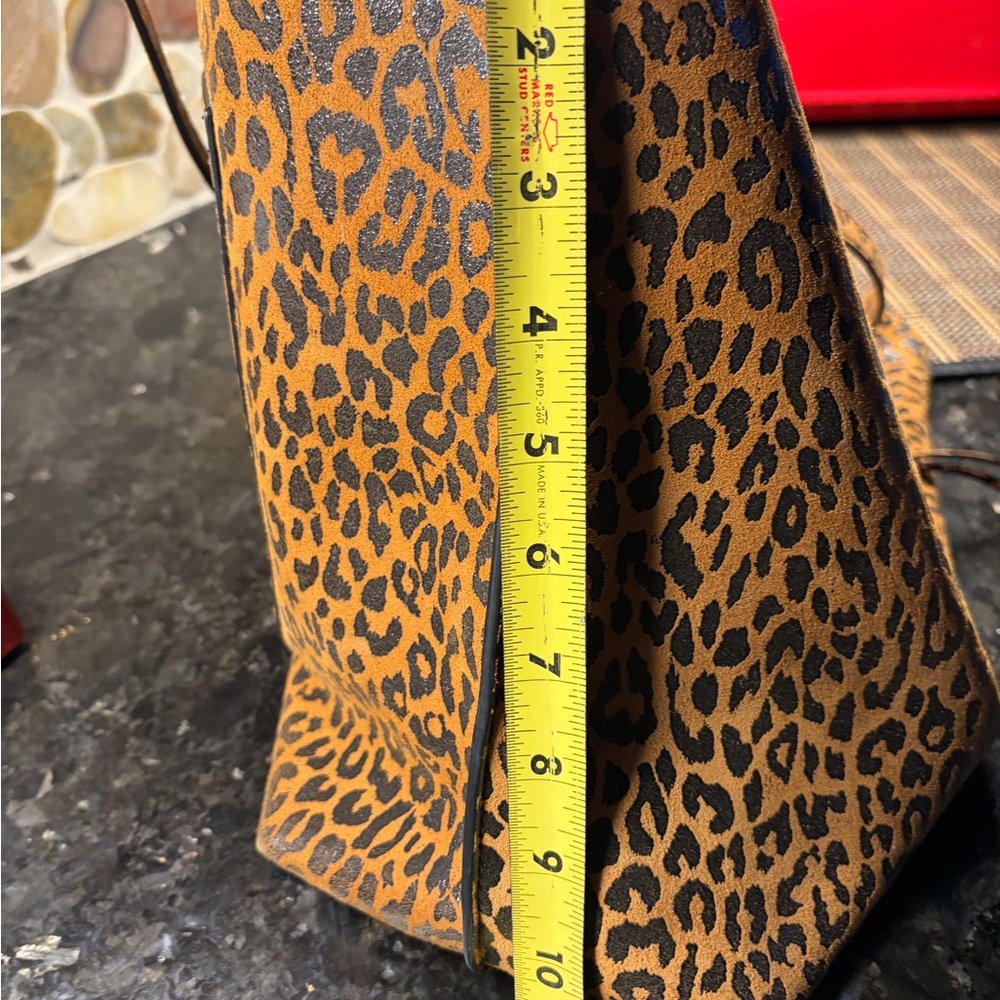 Rebecca Minkoff Leopard Print Tote - Brown and Black - Picture 5 of 12